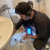 نشت یابی تصویری لوله آب و فاضلاب