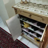 آینه کنسول و جاکفشی و ساعت|بوفه، ویترین، کنسول|پردیس, فاز ۸|دیوار