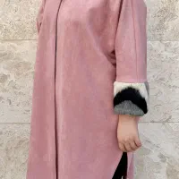 پالتو آستین خزدار تک رنگ|لباس|شهرکرد, |دیوار