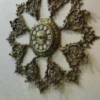ساعت دیواری برنزی