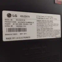 تلویزیون ال جی اصلی قدیم|تلویزیون و پروژکتور|تهران, تهرانپارس شرقی|دیوار