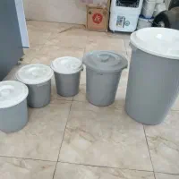 ۶عدد سطل بزرگ وکوچک