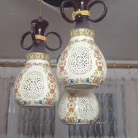 لوستر ۳ شاخه|لوستر و چراغ آویز|خمین, |دیوار