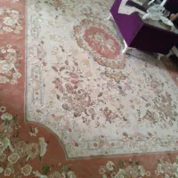 فرش گل برجسته