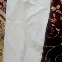 شلوار کرم و سفید درحدنو ونو