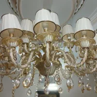 لوستر کریستال وارداتی لوکس در حد نو