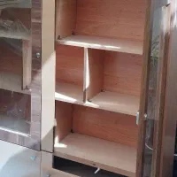کتابخانه|کتابخانه، شلف، قفسه‌های دیواری|قم, حنیف نژاد|دیوار