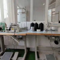 چرخ خیاطی راسته دوز وسردوز3نخ قابل تبدیل به چهارنخ