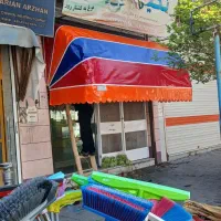 سایبان مغازه خیمه چتر کالسکه ای بازویی|فروشگاه و مغازه|کرج, کوی کارمندان شمالی|دیوار