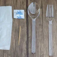 پک قاشق چنگال یک بار مصرف