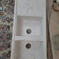 سینک سفید گرانیتی