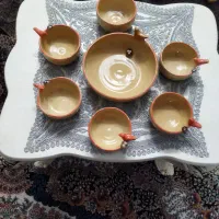 کاسه آجیل خوری سفالی