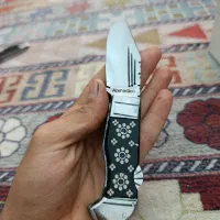 چاقو احمدلو دوسر نقره ضامندار معاوضه با انگشتر|کوهنوردی و کمپینگ|سیرجان, |دیوار