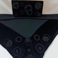 کیف مجلسی و روسری کار دست، نو و شیک ،مناسب مهمانی