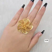 انگشتر نقره طرح فیوژن کاملا مشابه به طلا|جواهرات|شیراز, بعثت|دیوار