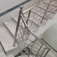 نرده راهپله و حفاظ استیل|خدمات پیشه و مهارت|پرند, فاز ۲|دیوار