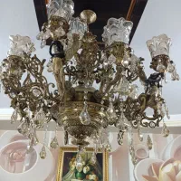 خریدار و فروش لوستر برنزی و آبکاری (تمام نقاط)