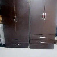 کمد چوبی و قاب