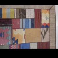 گلیم شیرازی ایل قشقایی از تکه های مختلف|گلیم، جاجیم، گبه|تهران, چیتگر شمالی|دیوار