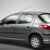 پژو ۲۰۶تیپ ۲خاکستری