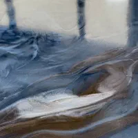 ماله پروانه بتن و اپوکسی با دوربین تراز لیزری