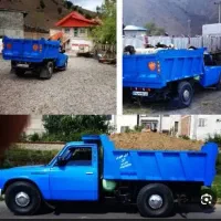 نیسان کمپرس تنازبالا4.5تن شن آهک آجر کود خاک باغچه