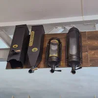 تولید سیلو قهوه استوانه شیشه ای ۴۰ سانتی ۶۰ سانتی