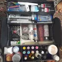 وسایل کامل کاشت ناخن نو|آرایشی، بهداشتی، درمانی|اسلام‌شهر, شهرک محمدیه|دیوار