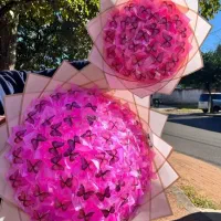 گل ربانی ،گل پروانه ای