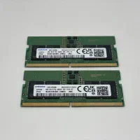 دو عدد رم لپتاپ ۸ گیگابایتی سامسونگ DDR5