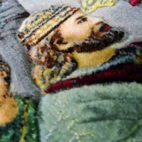 تابلو فرش دستبافت تاج گذاری ذرع و نیم|تابلو فرش|تهران, ونک|دیوار