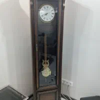 ساعت ایستاده چوب گردو