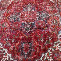 فرش دستبافت ۹متری یکجفت ضخیم و قالیشویی رفته تمیز