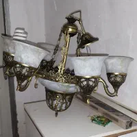 لوستر شش شاخه|لوستر و چراغ آویز|تبریز, |دیوار