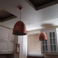 لوستر مسی رنگ وارداتی|لوستر و چراغ آویز|تهران, گلستان (شهرک راه آهن)|دیوار