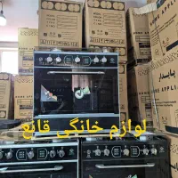 اجاق گاز چهار و پنج شعله طرح فر لعابی|اجاق گاز و لوازم برقی پخت‌وپز|تهران, آذری|دیوار