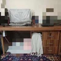 میز کامپیوتر به همراه فایل۳کشو متحرک و جایگاه کیس|میز تحریر و کامپیوتر|اصفهان, ملک‌شهر|دیوار