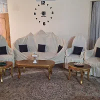 مبل سلطنتی ۹ نفره فروش فوری بعلت جابه‌جایی|مبلمان خانگی و میز عسلی|اصفهان, شمس آباد|دیوار