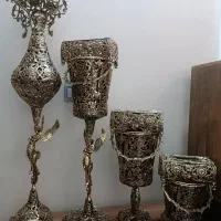 سطل و دستمال برنزی ناب و دیدنی|صنایع دستی و سایر لوازم تزئینی|تهران, نیروی هوایی (پیروزی)|دیوار