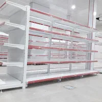 قفسه فروشگاهی جزیره ای وسط و شهروندی و ملزومات