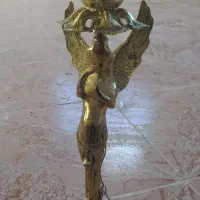 شمعدان فرشته برنزی