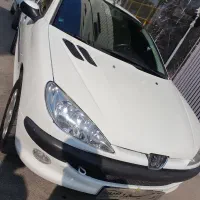 پژو 206 سفید 1388 بدون رنگ