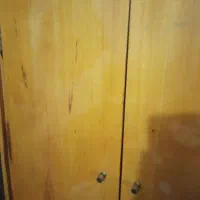 کمد کودک بزرگ وجا دار محکم  چوب با رو کش خارجی