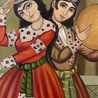 تابلو قاجاری|کلکسیون اشیاء عتیقه|تهران, جمال‌زاده|دیوار