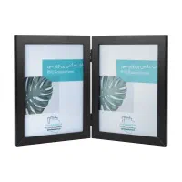 قاب عکس کتابی 2 تکه تاشو مشکی|تابلو، نقاشی، عکس|کرج, کوی کارمندان جنوبی|دیوار