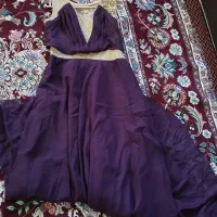 سه عددپیراهن مجلسی نو حریر وساتن وگیپور