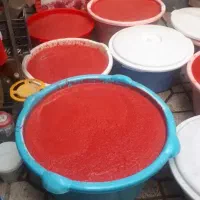 آبگیری گوجه وانگور با دستگاه آبگیری در محل