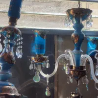 چراغولوستر آب طلای 18اعیار|لوستر و چراغ آویز|اصفهان, بیدآباد|دیوار
