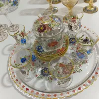 صنایع دستی. نقاشی روی شیشه. مینا کاری شیشه|صنایع دستی و سایر لوازم تزئینی|تهران, فلسطین (میدان انقلاب)|دیوار