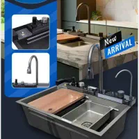 سینک های ظرفشویی پیانویی و نمایشگردار|آب‌چکان و نظم‌دهنده ظروف|اهواز, نادری|دیوار